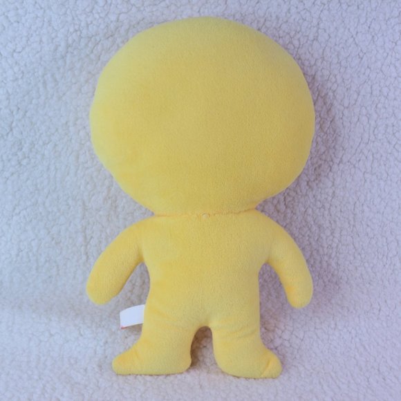 EMOJI YELLOW SMILING DOLL PLUSH STUFFED‎ 12" - Picture 2 of 4